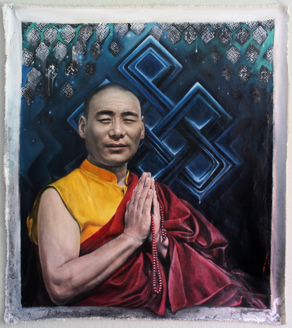 Photo of art titled Portrait of Khentul Rinpoche