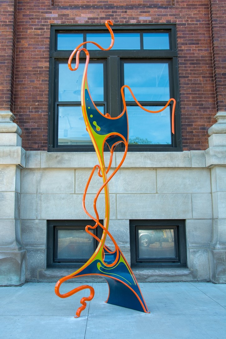 Sculpture titled Incediary